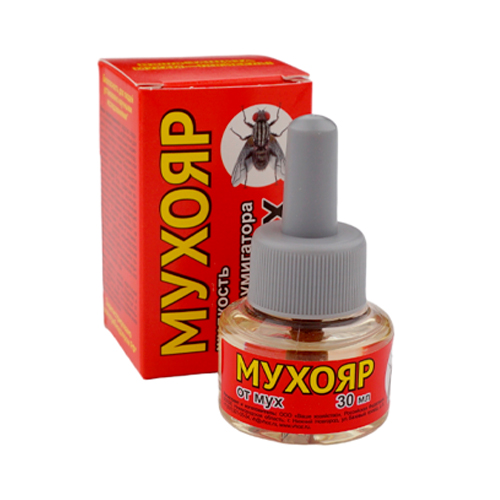 Средство от мух Мухояр жидкость к фумигатору 30мл