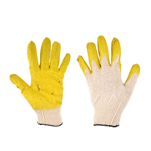 Перчатки "Повышенная защита" полиэстер латекс. покрыт.х/б FIBERON (синие)