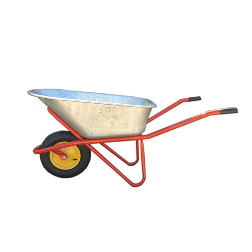 Тачка строительная 1-колесная 150л/200кг.усиленная MAWIPRO