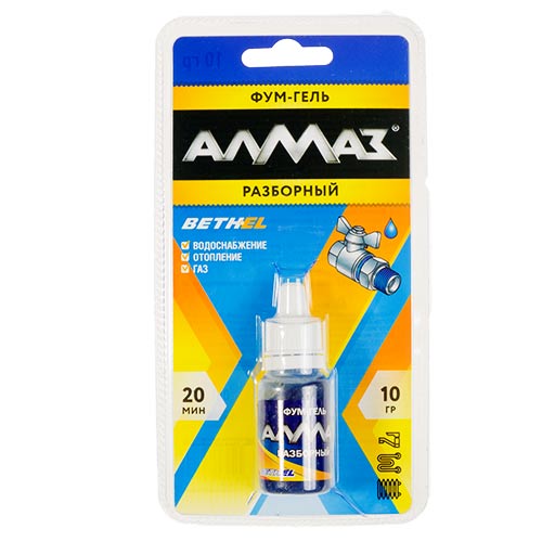 Герметик анаэробный Сантехкреп 10гр шприц-дозатор