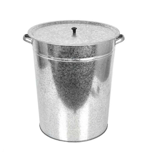 Бак оцинк.круглый с крышкой (80 л)