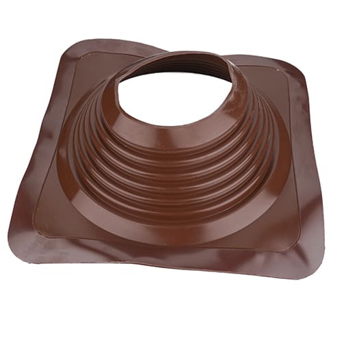 Мастер Флеш фланец прямой №8 (180-330мм) 425х425 силикон коричневый