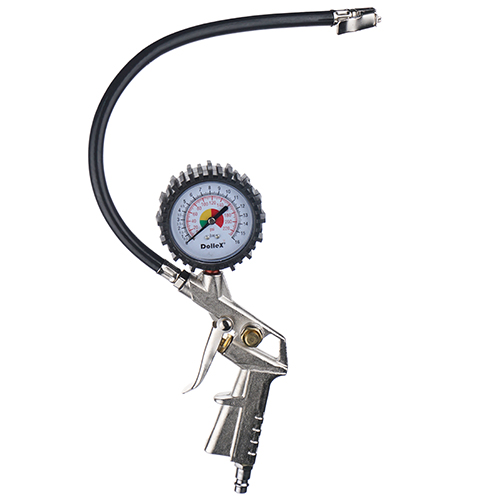 Пистолет для подкачки шин с манометром