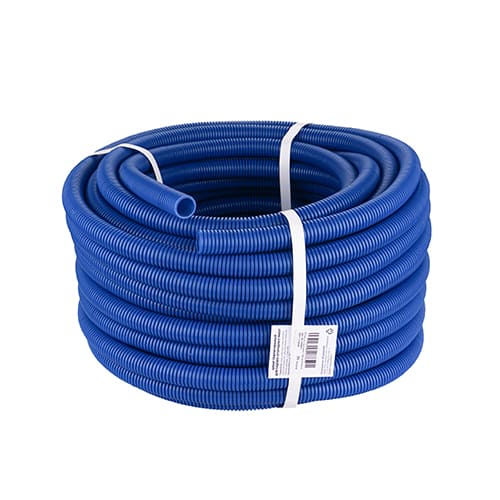 Шланг поливочный гофрированный 25/19мм  30м синий