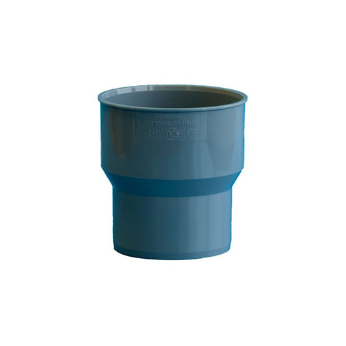 Переход с чугуна на пластик 124*110 без манжеты пустой