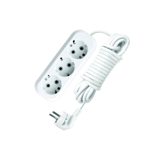 Удлинитель10м ПВС 3х2,5 3гнезда