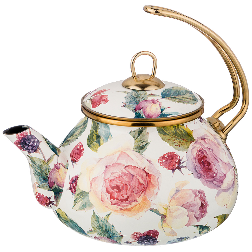 Чайник 4.0л, нержавеющая сталь, со свистком, капсульное дно GH-0618