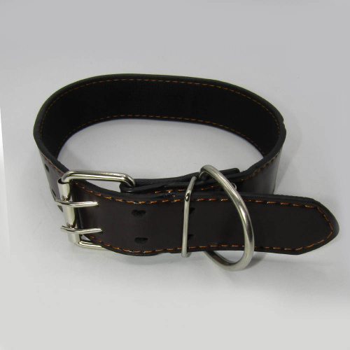 Ошейник 35мм Кожа-лента,длина 65см