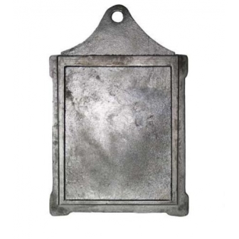 Печное литье задвижка ЗВ-6 (габаритный разм. 395х265х30мм, разм. под закладку 205х250мм)(Балезено) 1