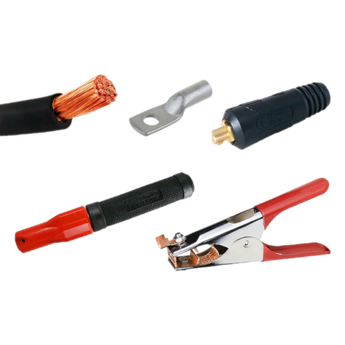 Кабель сварочный DX50 25кв мм STABILMATTIC с клеммой заземления GCWC-25-500