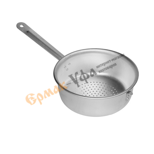 Дуршлаг 200мм с ручкой алюминий