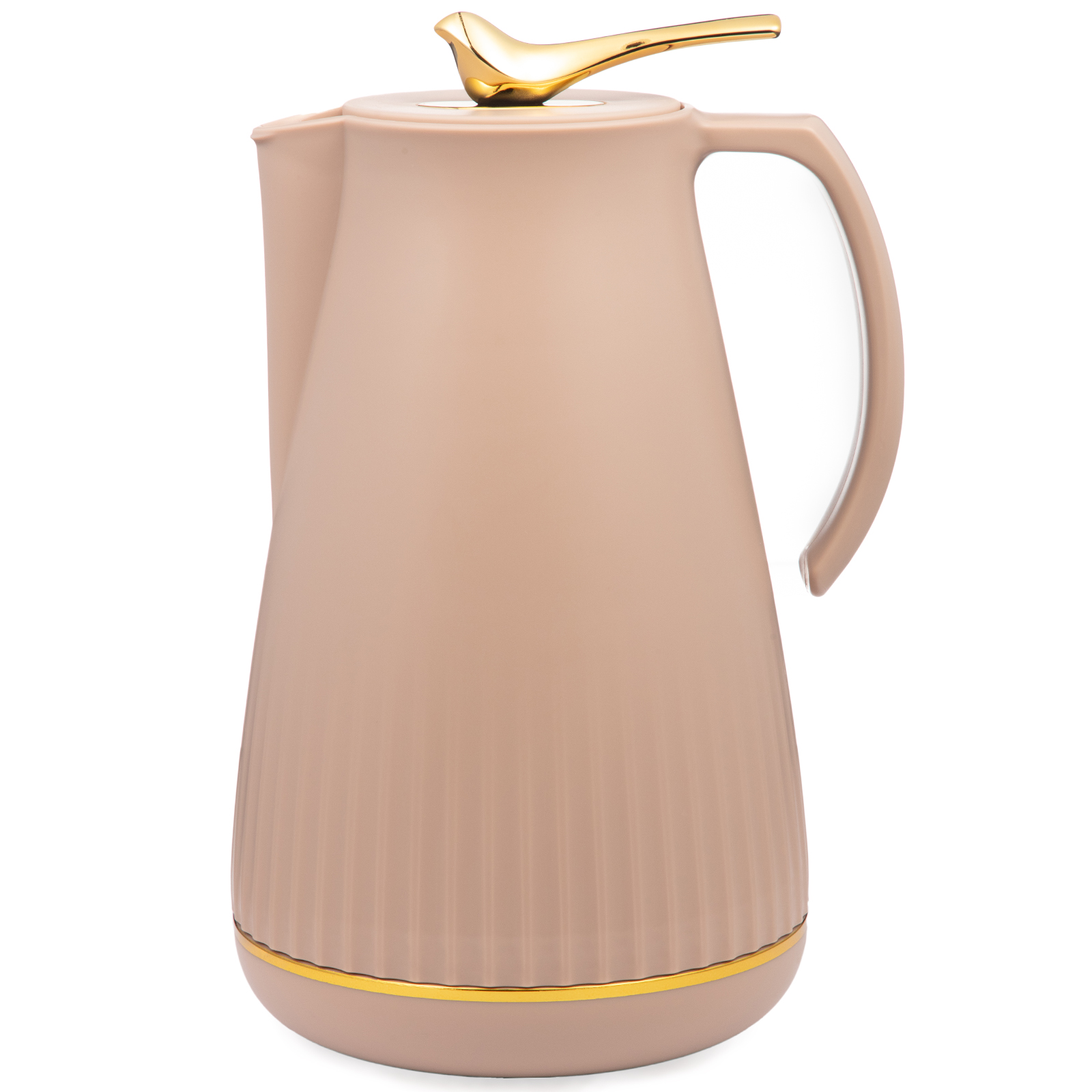 Термос стеклянная колба в пластиковом корпусе 1л