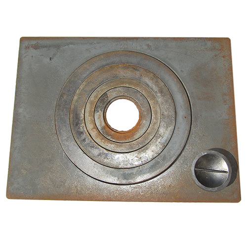 Печное литье плита 1 конфорка П-1-5 (705*530)