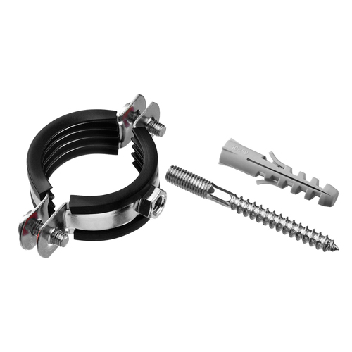 Дюбель-хомут 19-25мм белый 100 шт