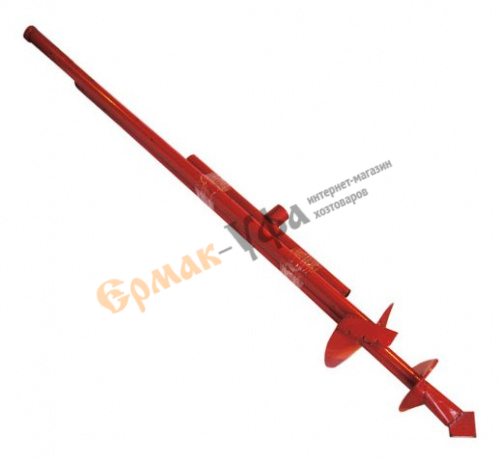 Бур садовый с твердосплавными пластинами L 1000мм БРШ-150