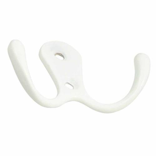 Крючок 04.12.03 ДВОЙНОЙ большой, белый