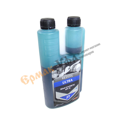 Масло полусинтетическое 0,946л REZOIL ULTRA 2Т(дозатор)