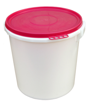 Бак пластм. 45л пищевой с герметичной крышкой