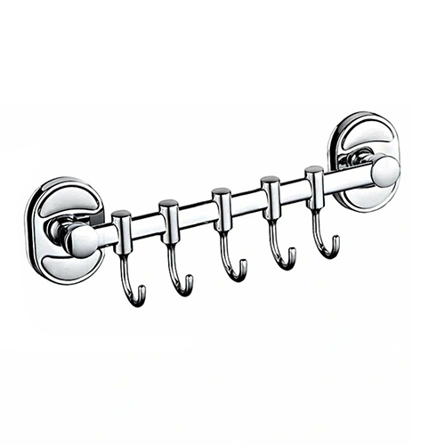 Крючок для ванной 2 крючка W2790 "Бриллиант, синий" (крепление: присоска)