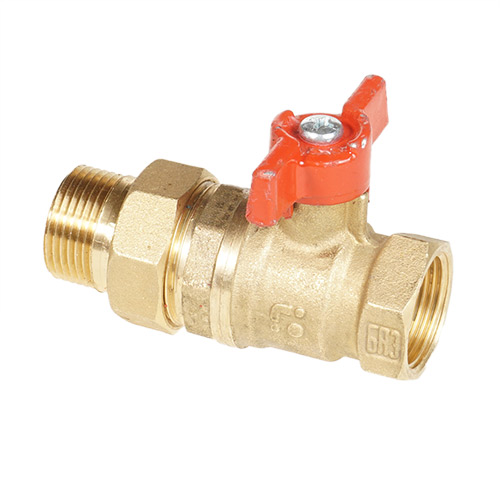 Кран шар 3/4 Г/Ш бабочка американка