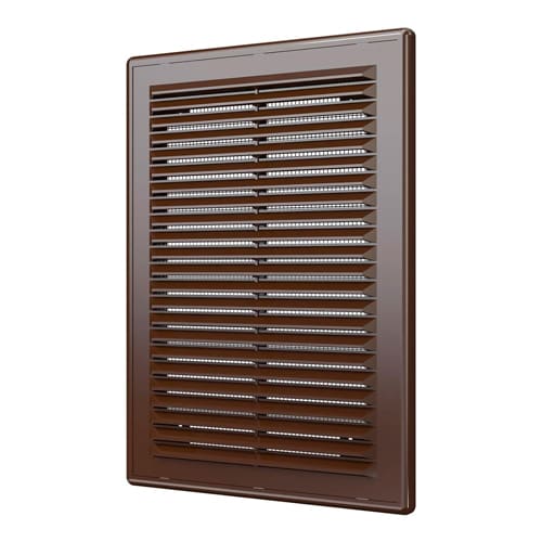 Решетка вентиляционная 183*253мм 1825Р (Коричневый)