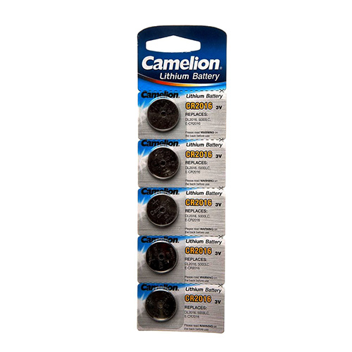 Батарейка таблетка CR2016Camelion Bl-5