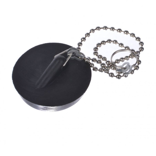 Пробка д/ванны с цепочкой 29см,d4см