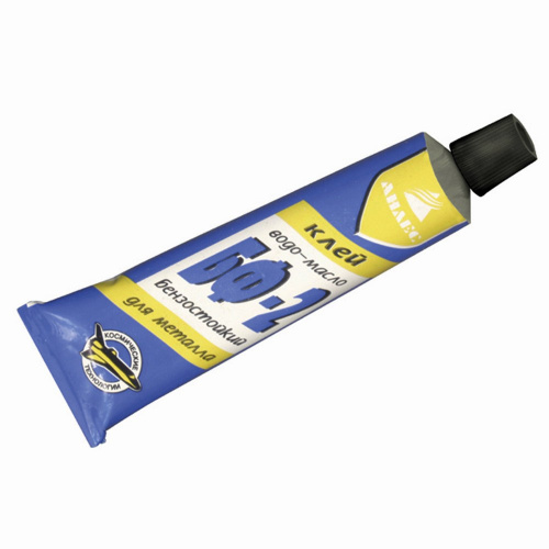 Клей для изделий из ПВХ 40мл ЗапЛатка жидкая синяя для рез.лодок, бассейнов, тентов, кожи Анлес