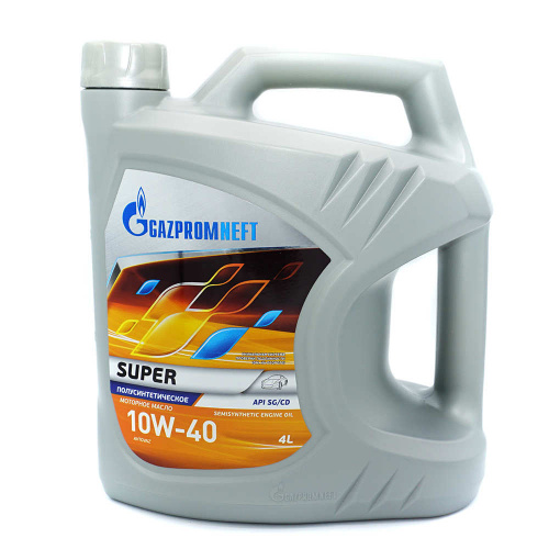Масло моторное всесезонное Gazpromneft Super 5W-40,1л