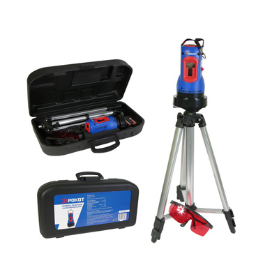 Уровень лазерный самовыравнивающийся Рокот (кейс)