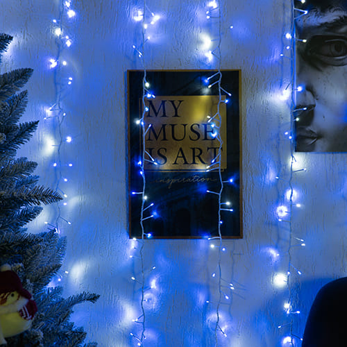 Гирлянда светодиодная Занавес 1,5*1,5 орион