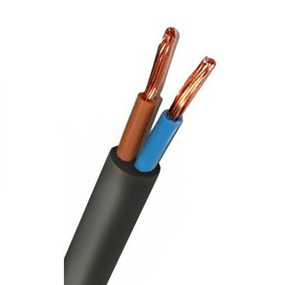 Провод ПВС 2*0,75 черный
