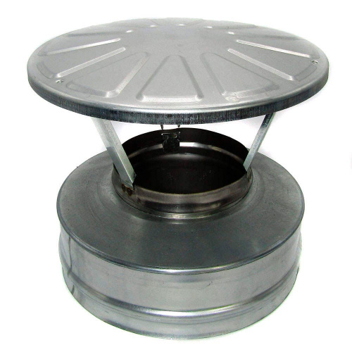 Оголовок для дымохода 230*150 Оц+Нм 0,5