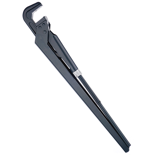 Ключ газовый 2 прямые губы с обрезин ручками Spark Lux