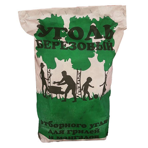 Уголь древесный 15л