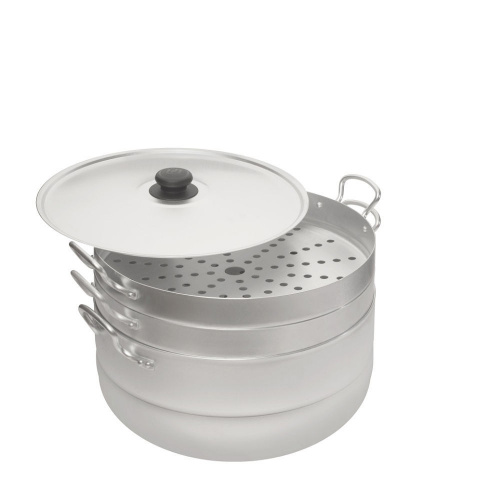 Мантоварка 4,5л (3диска) 2,1кг Белая Калитва