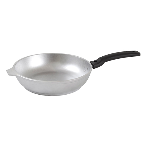 Сковорода 24 см, с ручкой, стеклянная крышка, антипригарное покрытие бордо LACE