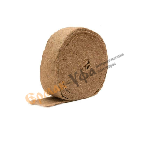 Лента джутовая (пакля) 120мм*8мм*20м