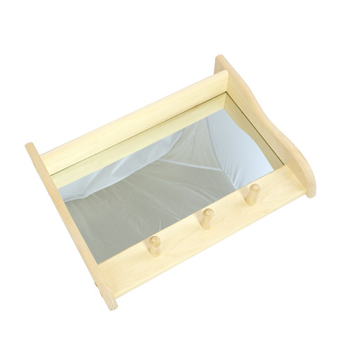 Вешалка банная 5 крючков, (на сплошной основе) липа, Банный Мастер