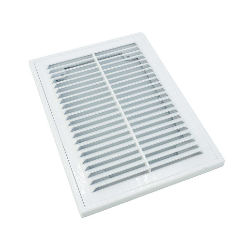 Решетка вентиляционная 150х200мм (П1520Р), с москит.сеткой, АБС пластик, белая