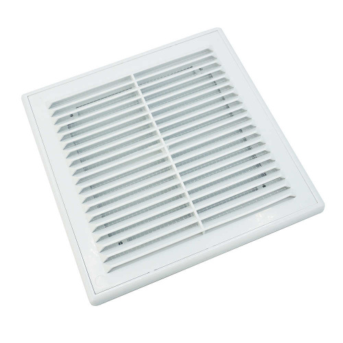 Решетка вентиляционная 210х210мм разъемная с москитной сеткой П2121Р Эвент