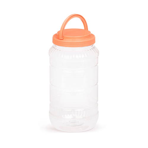 Банка пластм 3,0л с ручкой (Альтернатива) М957 ПЭТ 10/10