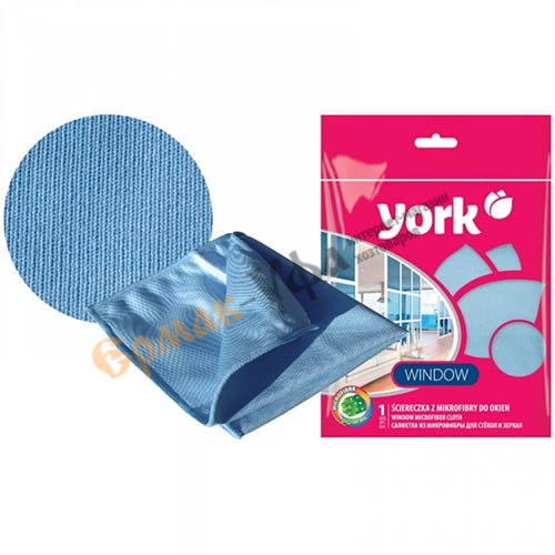 Салфетка универсальная из микрофибры традиционная YORK 30х30 см