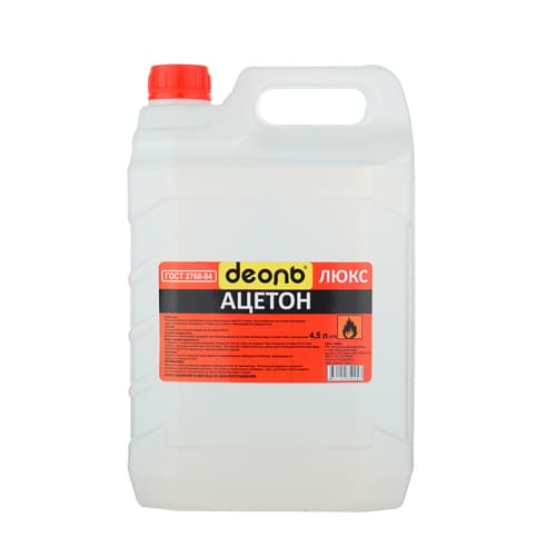 Ацетон 4,5л Деоль