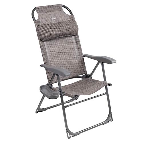 Кресло-шезлонг с полкой КШ3/4 бамбук