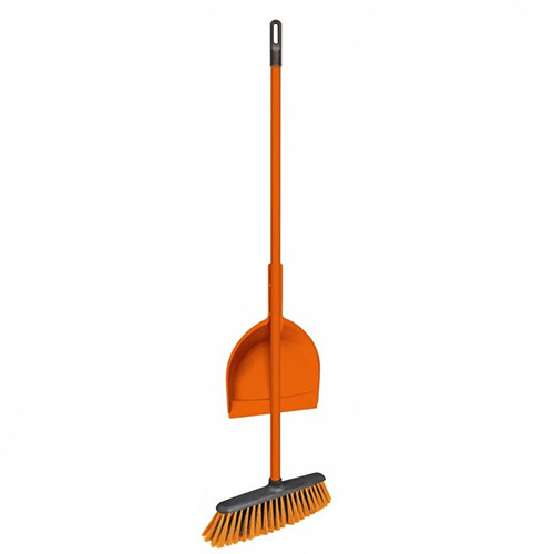 Щетка для пола+совок Тандем YORK/Азур