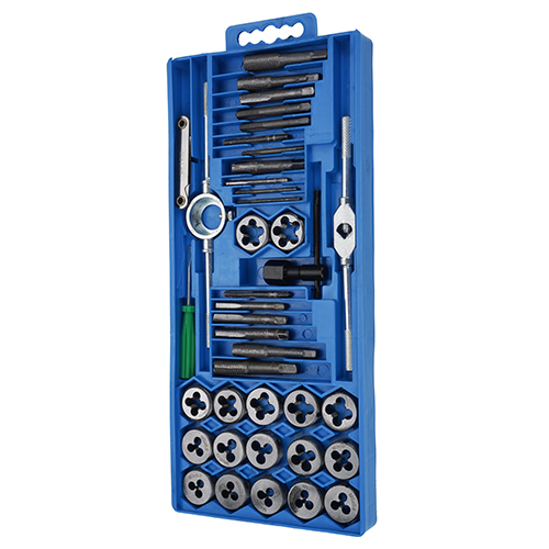 Набор метчиков и плашек 40пр. М3-М12