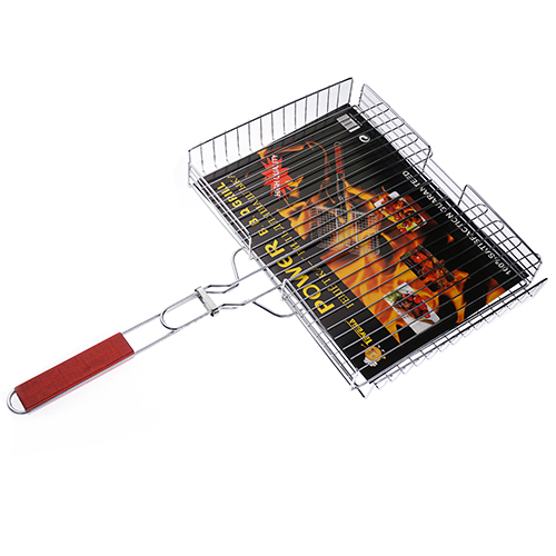 Решетка для барбекю большая 45х26см, сталь с гальваническим покрытием никель-хром 4082