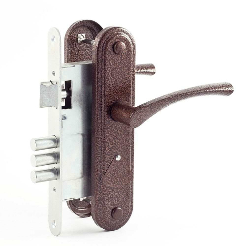 Замок врезной ЗВ-9,1-01 Омега зенит (бронза) с /руч