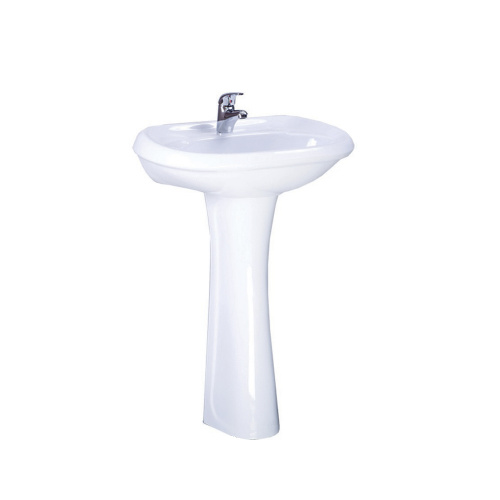 Раковина (Виктория) с пьедесталом  белый Santeri Воротынск